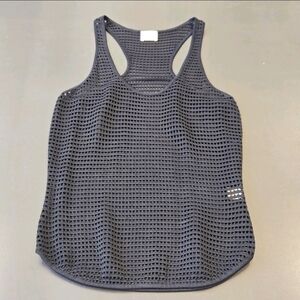 Torn by Ronny Kobo Black Mesh Tank Top